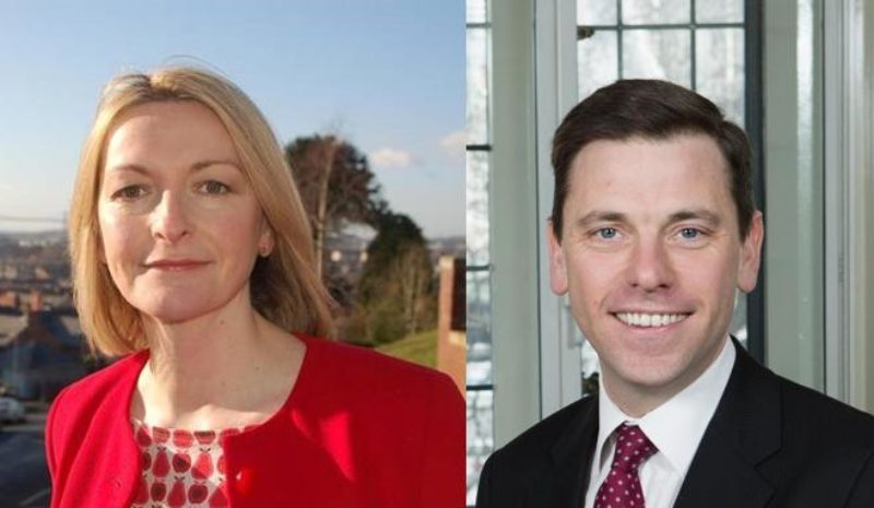 Jessica Morden MP (Newport East), Chris Evans MP (Islwyn)