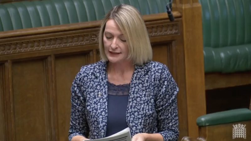Jessica Morden MP in the House of Commons on June 14th 2022