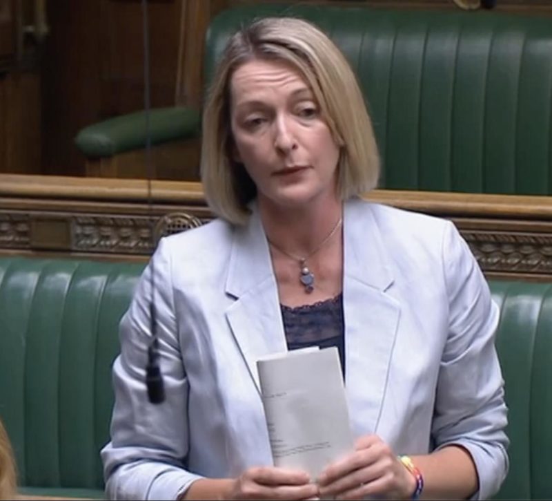Jessica Morden MP in the House of Commons on June 30th 