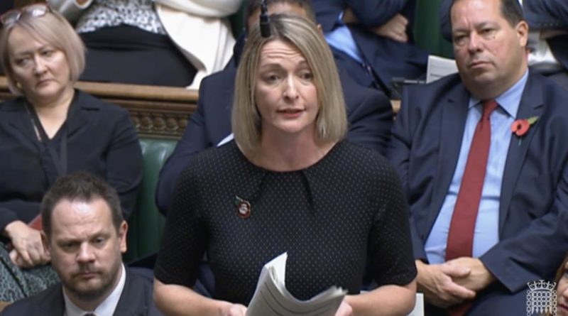 Jessica Morden in Parliament at PMQs on 9th November 2022