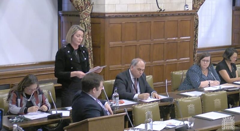 Jessica Morden in Westminster Hall on 23rd February 2023