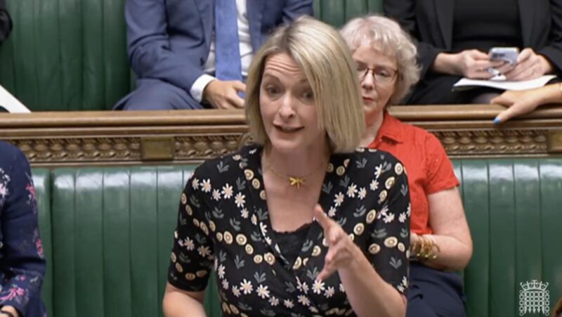 Jessica Morden MP in Parliament on 5t July 2023