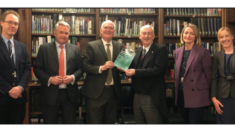 Jessica Morden MP is pictured (second from the right) with other members of the APPG for Mindfulness group, including the Speaker, Lynsey Hoyle. This picture was taken in 2022.