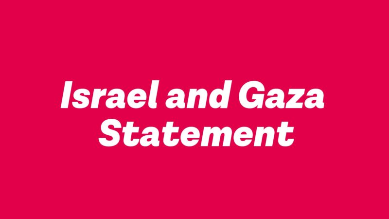 Israel Gaza Statement