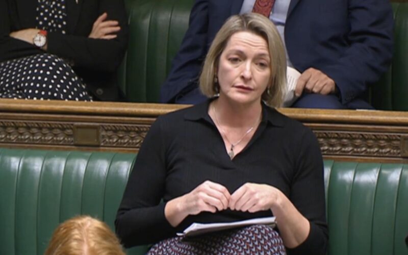 Jessica Morden in Parliament on December 18th 2023