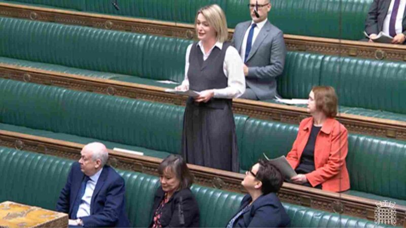 Jessica Morden in the chamber, 30 April 24