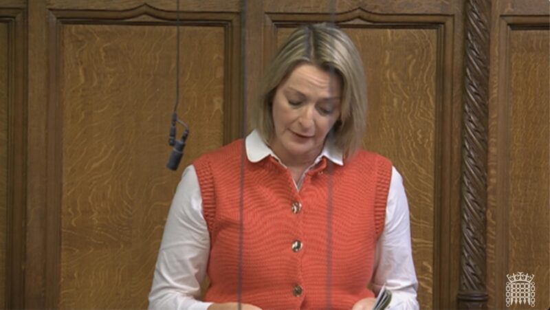 Jessica Morden in Parliament, September 2024