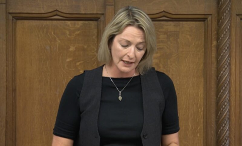 Jessica Morden in the House of Commons Chamber, September 2024