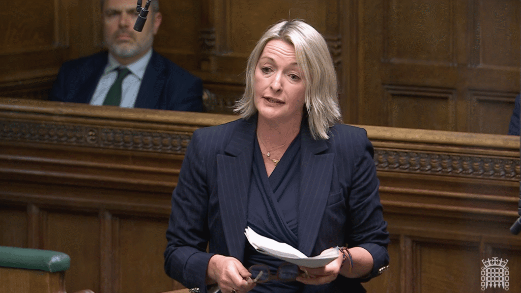 Jessica Morden in Parliament, June 2026