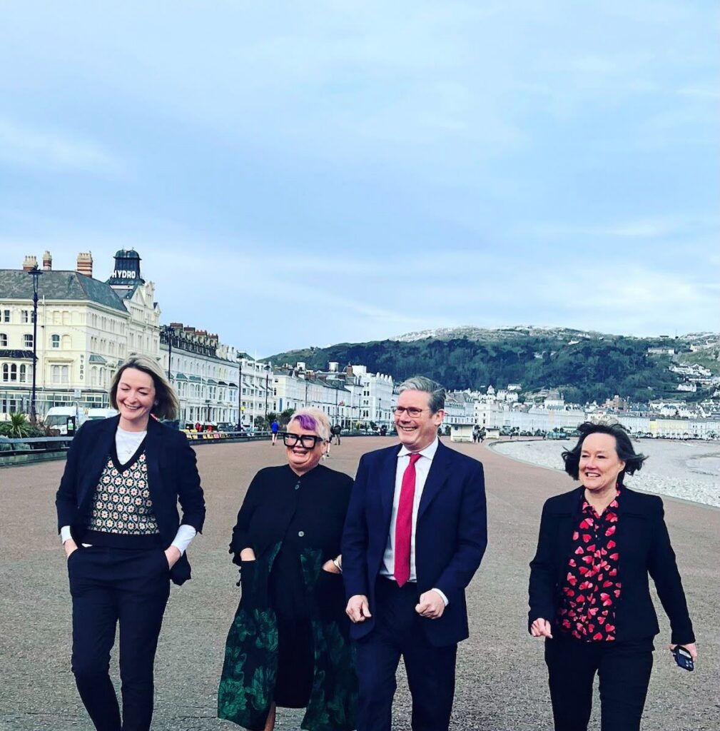 Jessica Morden MP, Carolyn Harris MP, Keir Starmer MP and Jo Stevens MP